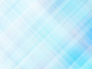 チェック柄　ブルー