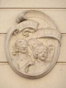 Relief sur une façade