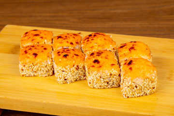 Delicious fried rolls