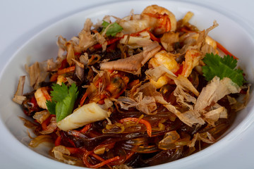 Japanese noodle with prawn