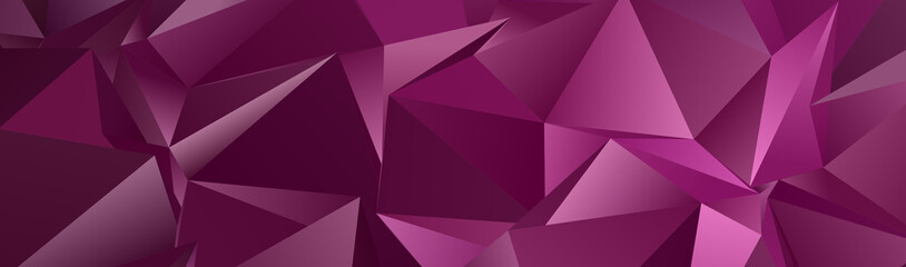 Fototapeta premium Triangular 3d, modern background