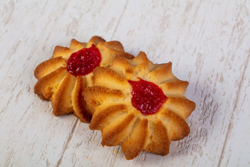 Sweet tasty hot coockies