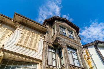 Fototapeta na wymiar Historical Buildings Mudanya Bursa in Turkey