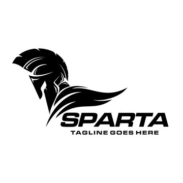 Spartan Warrior Logo Inspiration Vector 