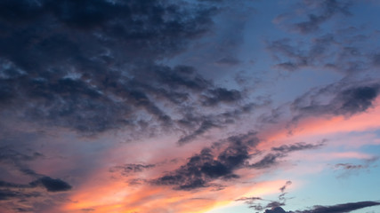 beautiful sky and clouds