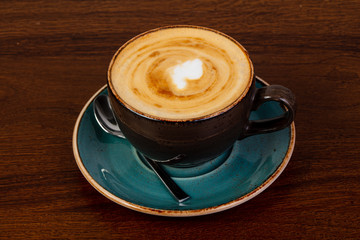 Hot Cappuccino coffee