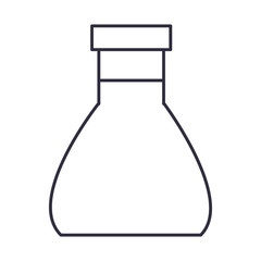 Chemistry flask symbol