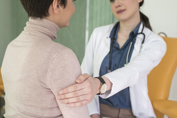 A Doctor Talking With Patient