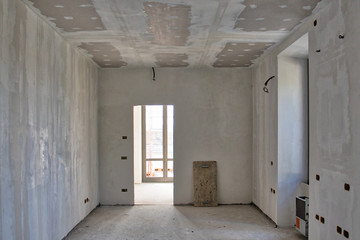 Casa in ristrutturazione con pannelli di cartongesso