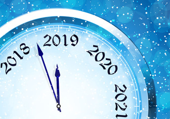 Obraz na płótnie Canvas New Year's Eve 2019
