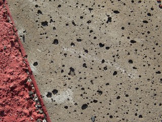 detail of a weathered concrete texture