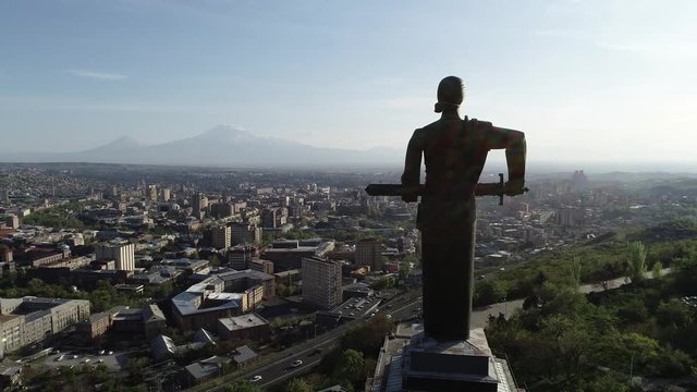 mother of Armenia sculpture