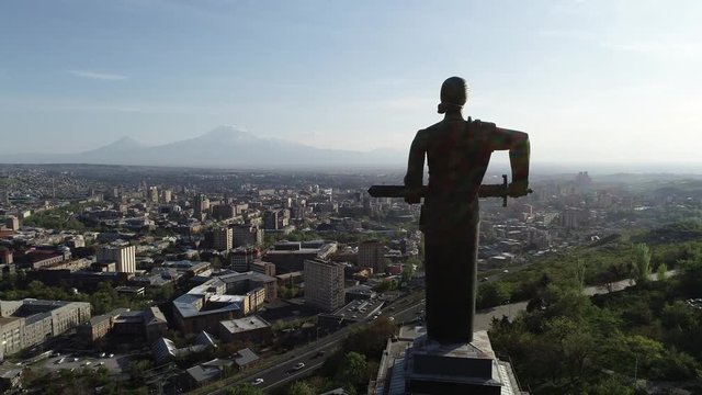 Mother Of Armenia Sculpture