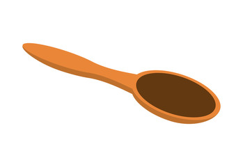 Wooden spa spoon