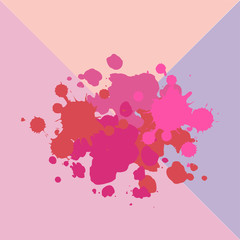 Pink colors painting imitation background. Colorful template for web, flyers, invitation, greeting card, sale, banner. Vector illustration.