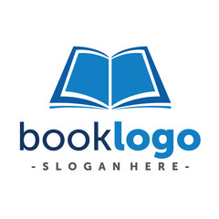 Book and Read Logo Design Inspiration Vector