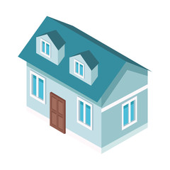 House real estate isometric