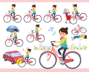 flat type Mother and baby_city cycle