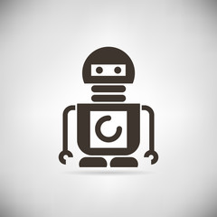 Fototapeta premium robot icon