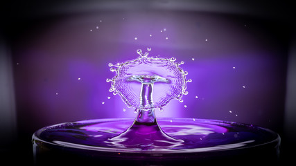 Water drop collision