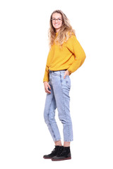 Beautiful caucasian woman