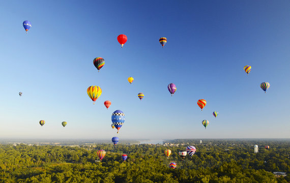 Balloons Over Natchez Mississippi