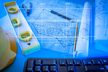 Blueprints drawings