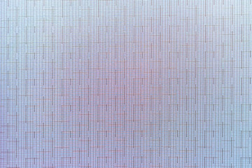 Texture of fabric in backlight