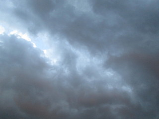 light through clouds