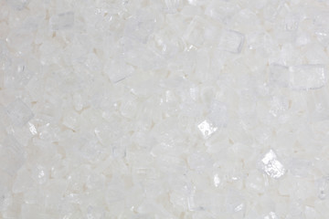 White granulated sugar as a background