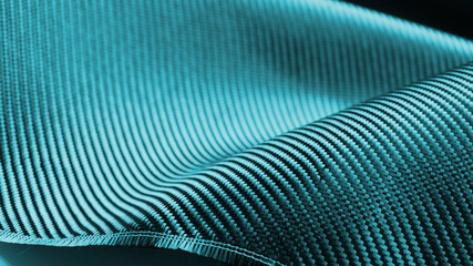 Material of composite product dark blue carbon fiber