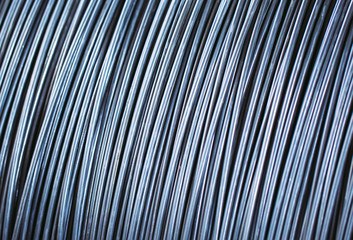 Pile of wire rod or coil for industrial usage