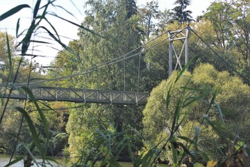 Br&uuml;cke L&ouml;hnberg Weilburg Lahn Natur Landschaft