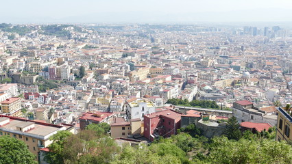 Napoli view from Vomero