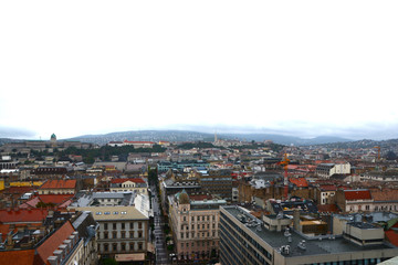 View from St. Stephen’s Basilica, Budapest.