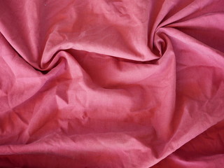 red silk fabric background