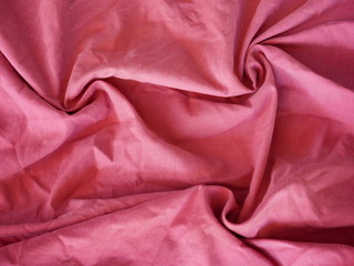 Obraz premium red silk fabric background