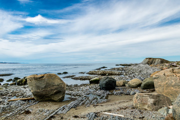 Fototapeta na wymiar South side of Broom Point, Gros, Morne, Newfoundland, Canada