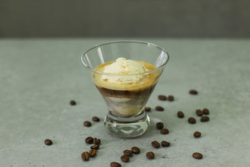 ice cream with espresso
