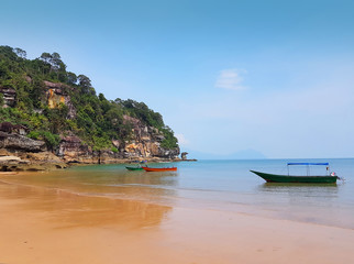 Fototapeta na wymiar Coral Bay beach, Perhentian Kecil Island, Malaysia.