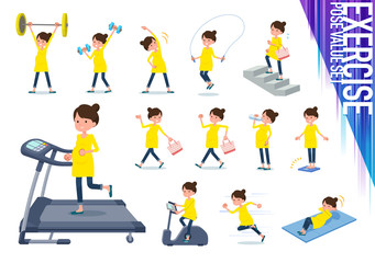 flat type Pregnant women_exercise