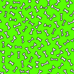Bones seamless pattern