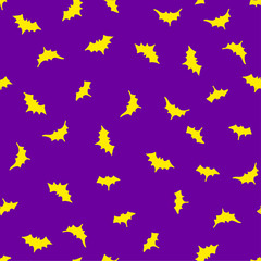 Bats Halloween pattern
