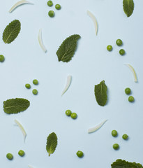 Mint peas