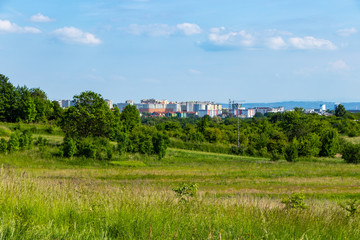 outskirts of Nowa Huta in Krakow