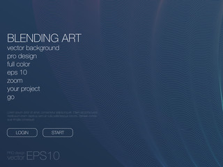 Futuristic user interface. UI Technology background vector