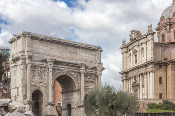 Fototapeta na wymiar Roman Forum