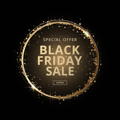 black friday sale banner & event background