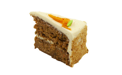 Carrot cake slice