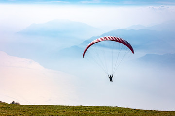 Paragliding at Lake Garda